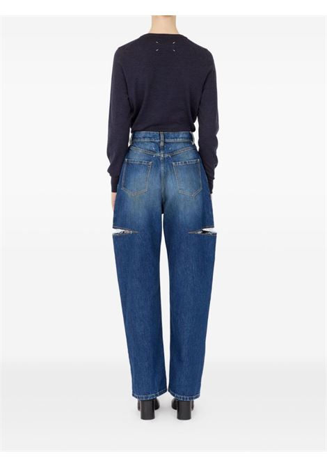 jeans cut-out uomo blu MAISON MARGIELA | S51LA0051 M30016963